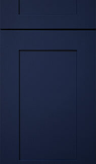 Navy Blue kitchen cabinets at The Flooring District