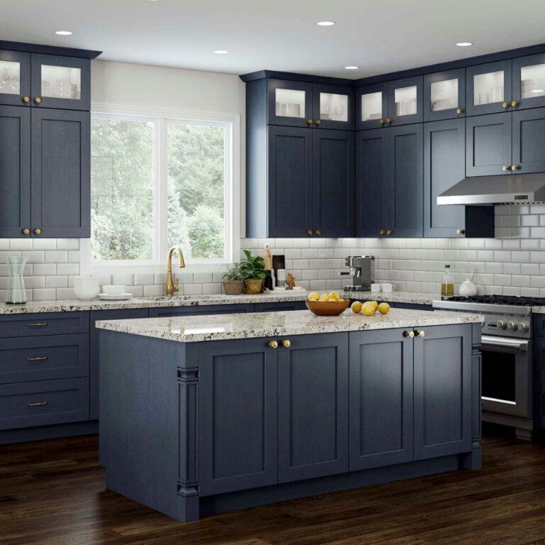 Navy Blue Kitchen Cabinets - Kitchen & Bath Warehouse