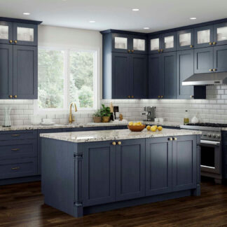 Navy Blue Kitchen Cabinets