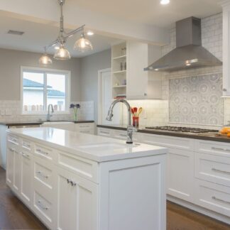 White Shaker Wood Cabinets